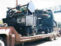 電動(dòng)傾翻渣罐車